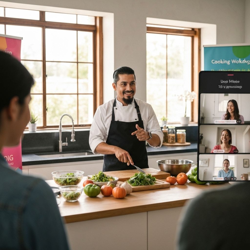 Taller de cocina online